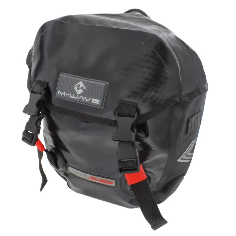 M-Wave Calgary Waterproof pannier bag - Black