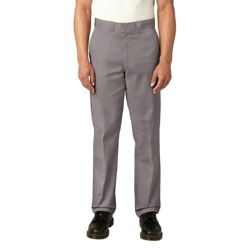 Dickies Men's Original 874 Work Utility Pants, Silver Grey, 30W / 32L