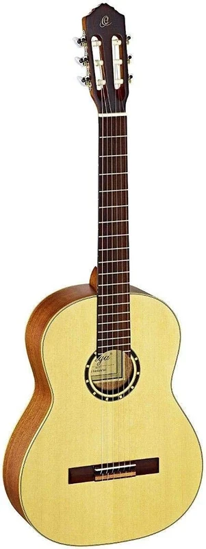 Ortega Guitars 7/8 Classical Guitar – Family Series – Including Gig Bag – Spruce, Mahogany, Natural (R121-7/8)
