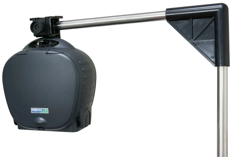 HOZELOCK - Automatic Fish Feeder on Stand: Automatic Pond Feeder, Battery Operated 800ml Capacity, Easy Installation with Stand [3958 0000]