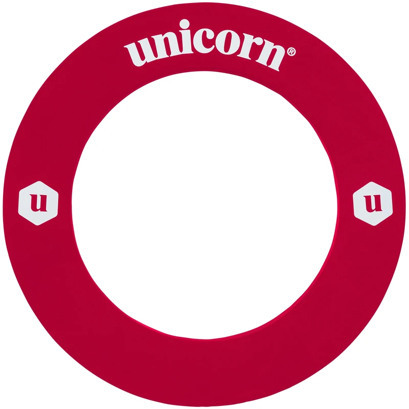 Unicorn Dartboard Backboard Surround | Striker | Lightweight Injection Moulded EVA Plastic | No Fixings required | Red