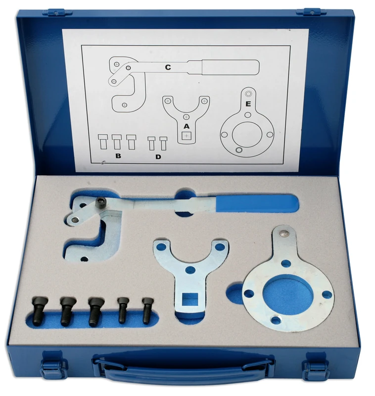 Laser 4773 Timing Tool Kit - for Ford, Fiat, Opel, PSA 1.3 Diesel
