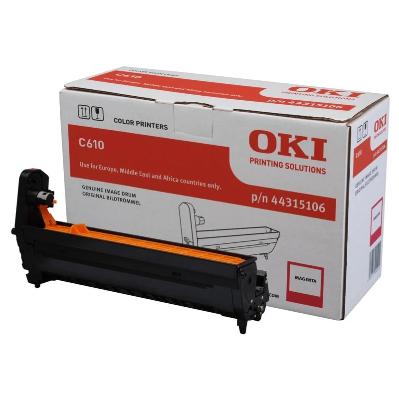 OKI C610 Laser Drum Unit Page Life 20000pp Magenta Ref 44315106