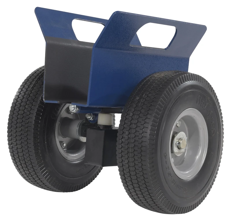 Vestil PLDL-HD-4 Steel Plate and Slab Dolly with Foam Wheels, 500 lbs Load Capacity, 14-1/4" Height, 12" Length x 13-5/8" Width