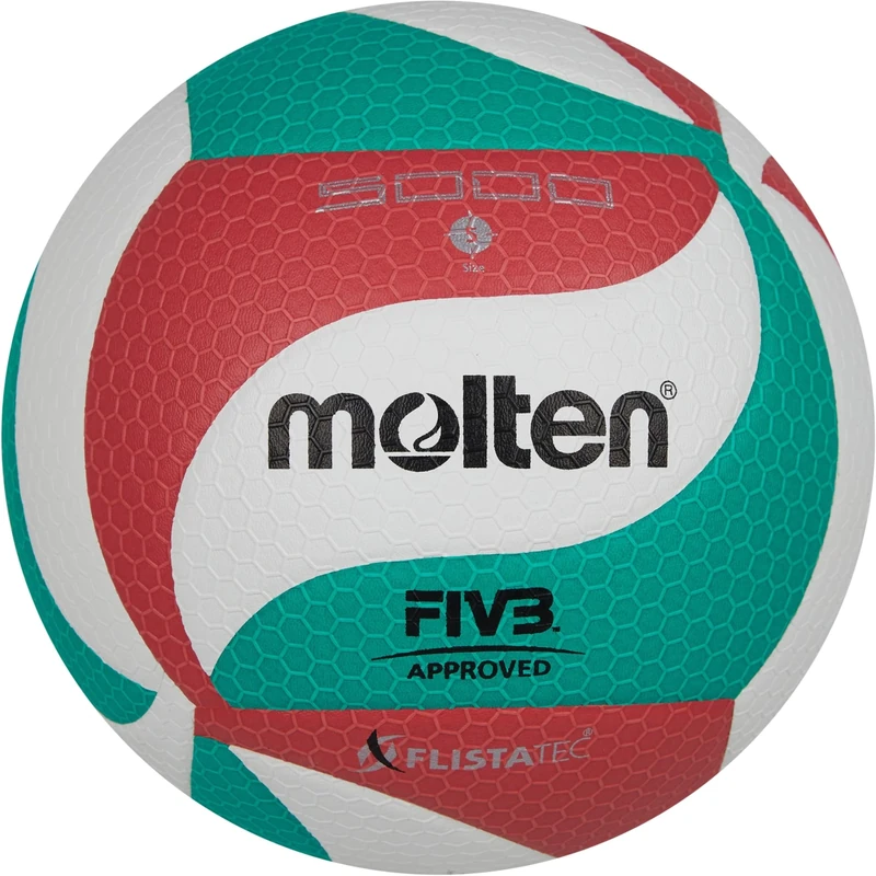 Molten Volleyball - 5, White/Green/Red