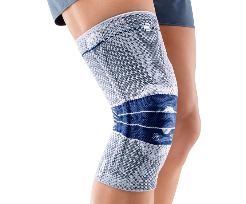 Bauerfeind GenuTrain A3, Knee Bandage, Right, Grey, Size 6
