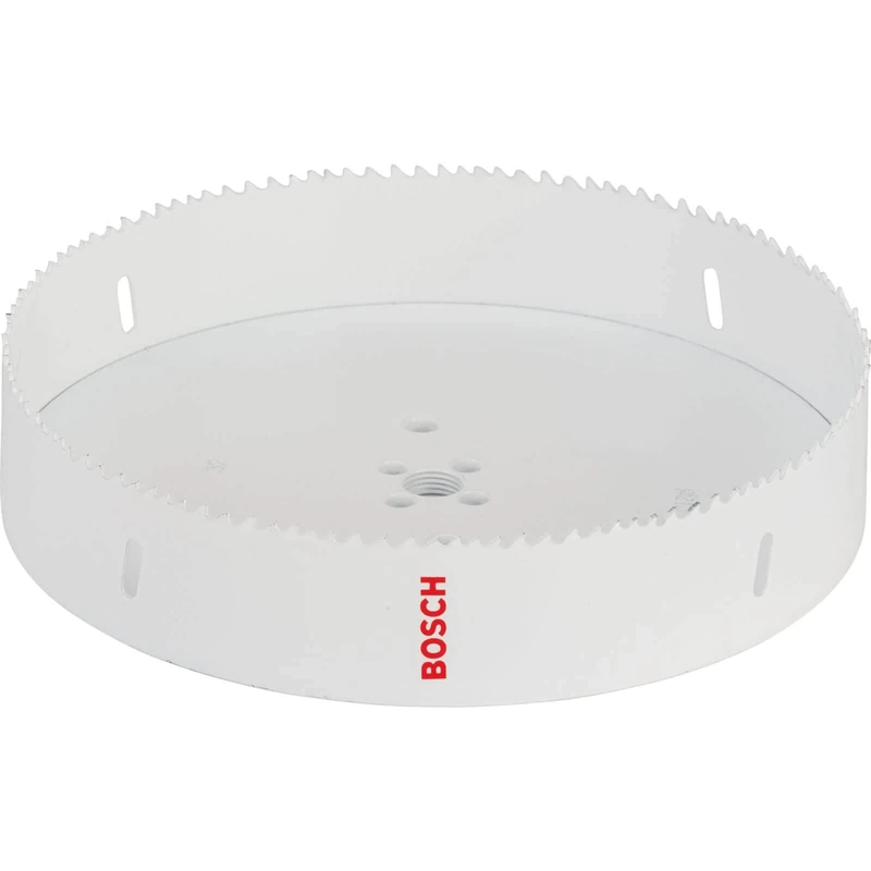 Bosch Professional 1x Hole Saw HSS Bi-metal for standard adapter (for various materials, Ø 210 mm, Accessory Rotary Drill)