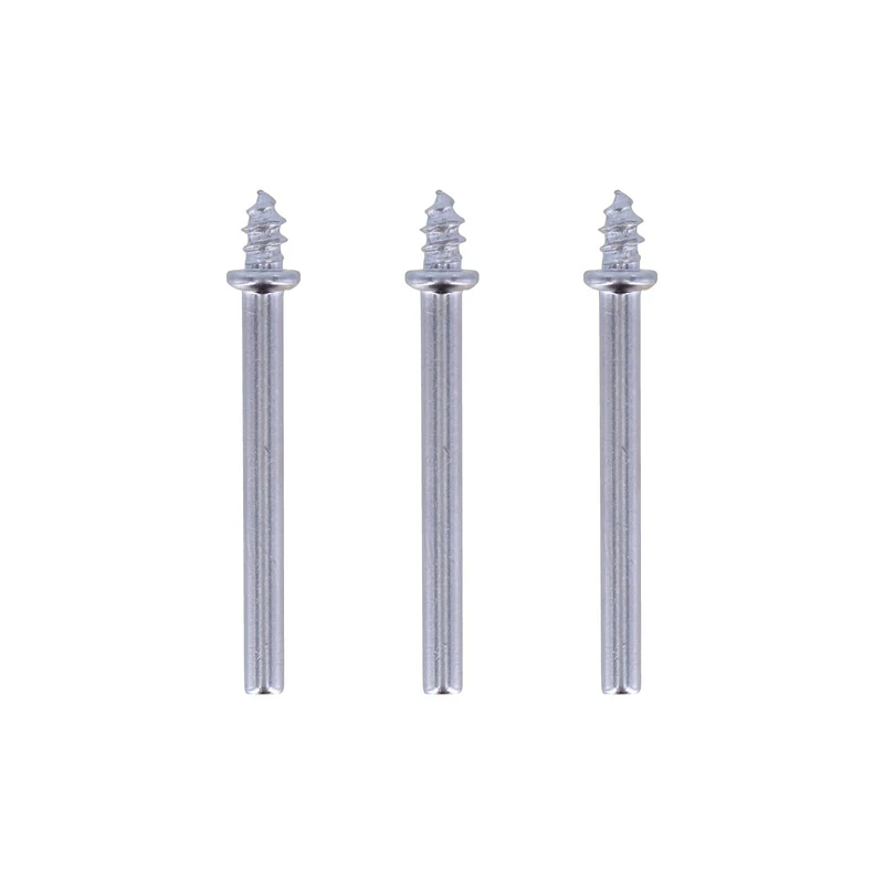 Dremel 401 Mandrel Multipack, 3 Mandrels with 3.2 mm Shank Diameter for Polishing Wheels
