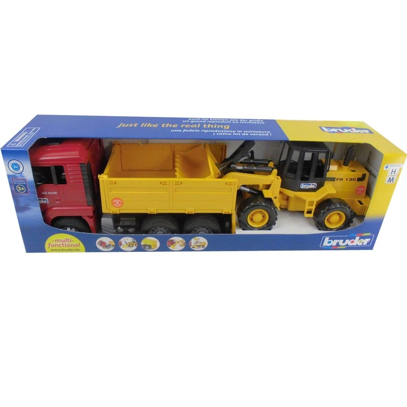 MAN TGA Construction Truck And Articulated Loader