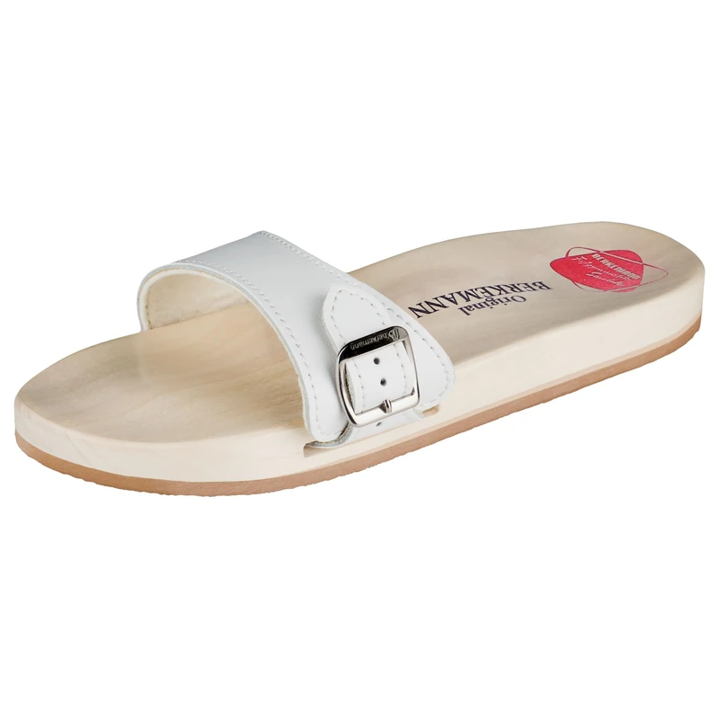 Berkemann Original Sandale, Unisex - Adults Clogs & Mules Clogs, Weiß (weiß 100), 9.5 UK (44 EU)