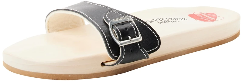 Berkemann Original Sandale, Unisex - Adults Clogs & Mules Mules, Black, 6.5 UK (40 EU)