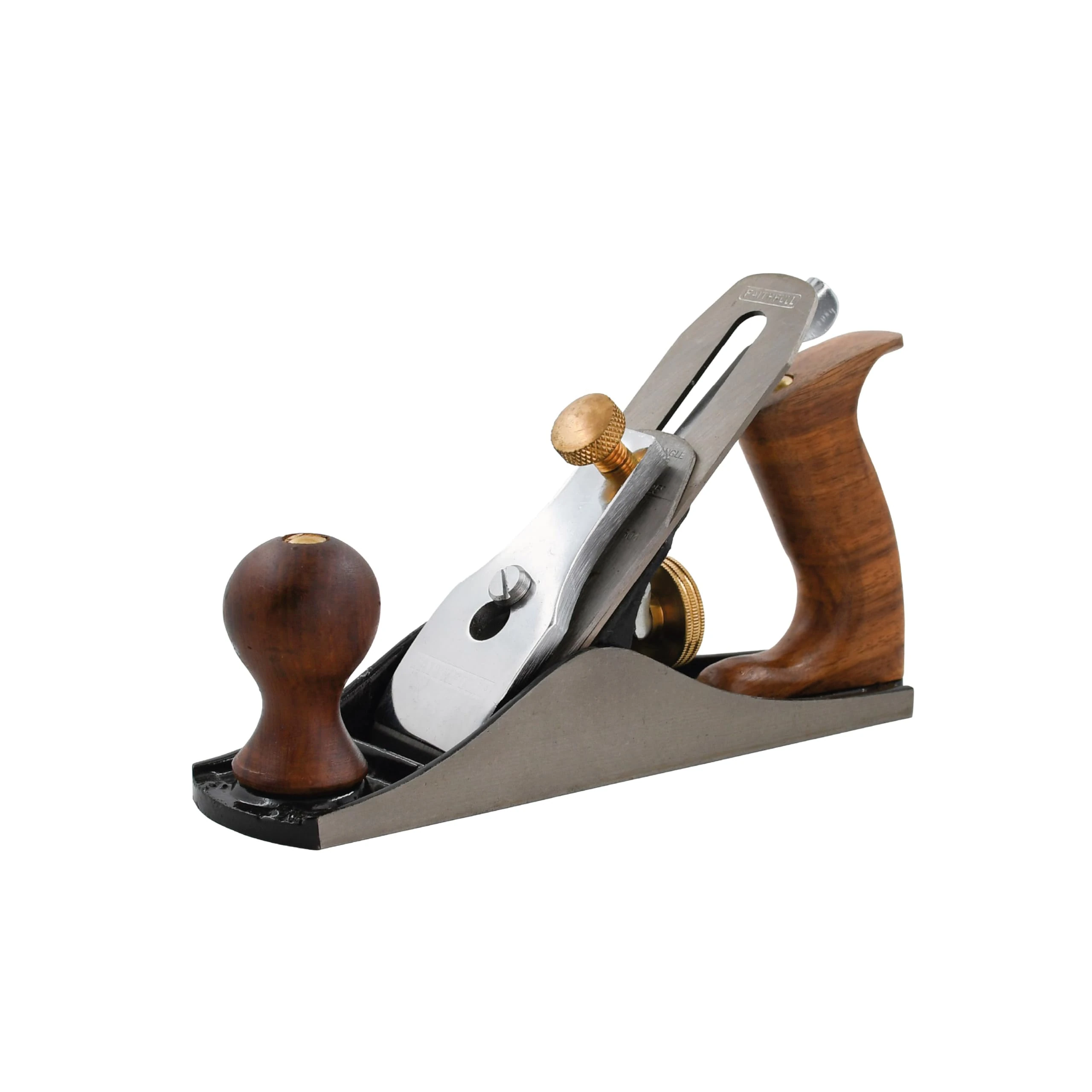 Faithfull No.3 Finishing Plane – Precision Machined Cast Iron Wood Planer Hand Tool for Hard & Soft Wood, Cabinet Work, Joinery & Smoothing