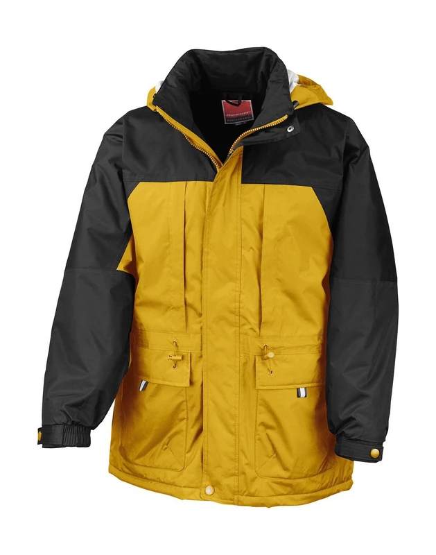 Result RE65A Multi-Function Winter Jacket - Yellow/Black, 2X-Large