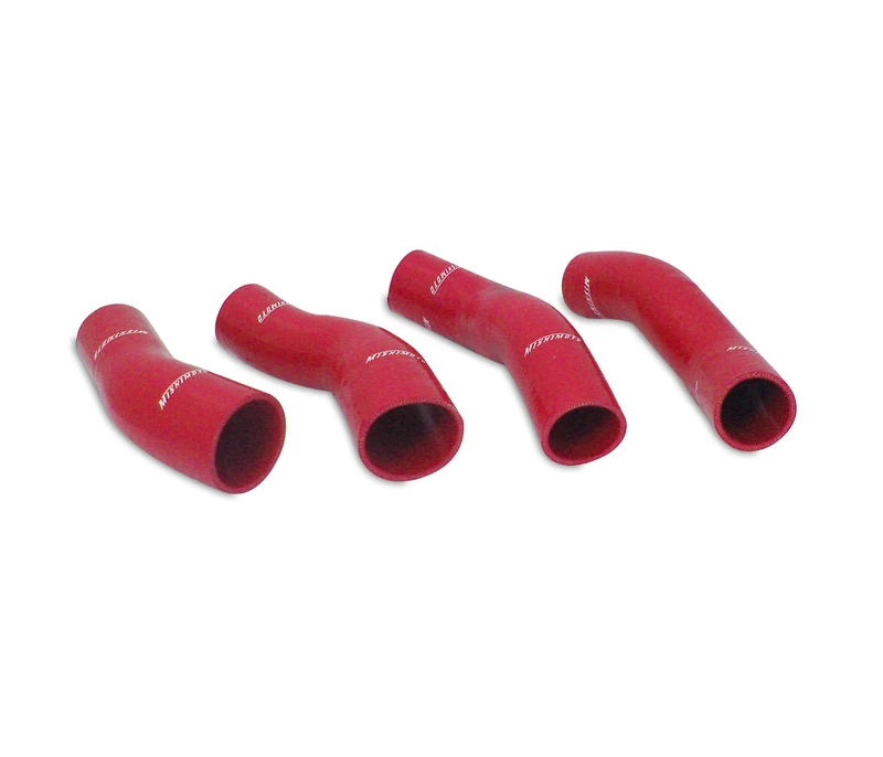 Mishimoto MMHOSE-300ZX-90THRD Silicone Induction Hose Compatible With Nissan 300zx 1990-1996 Red