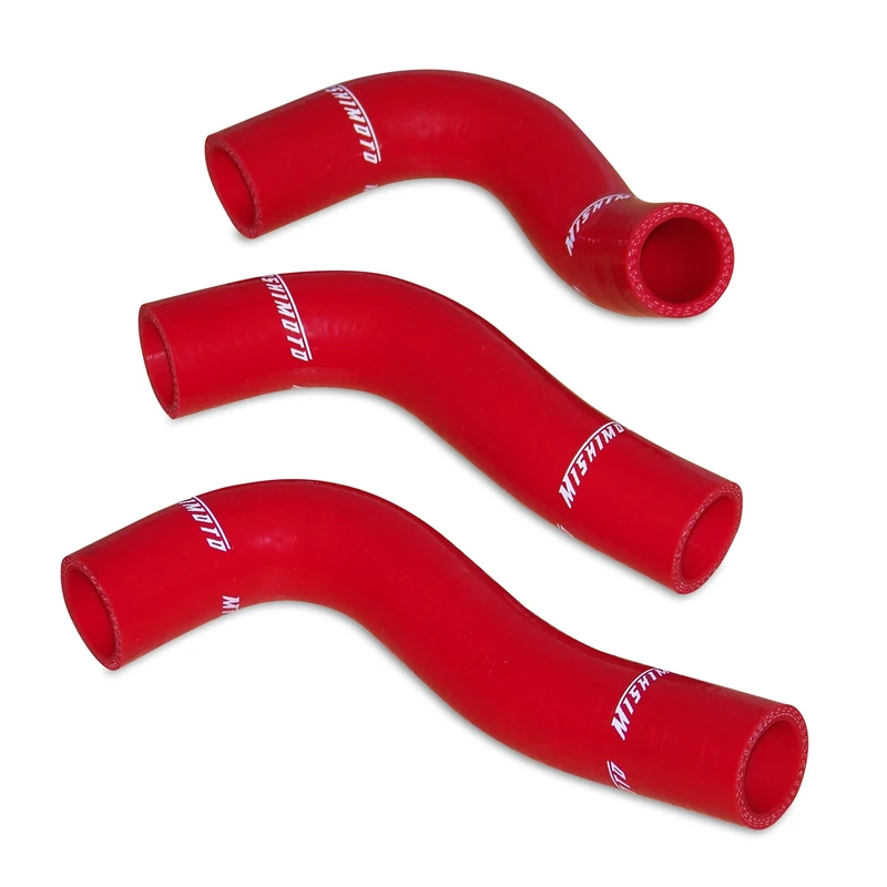 Mishimoto MMHOSE-MIA-94RD Silicone Radiator Hose Kit Compatible With Mazda MX-5 Miata 1990-1997 Red