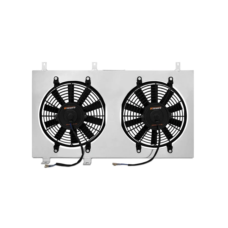 Mishimoto MMFS-3KGT-91 Aluminium Fan Shroud Kit Compatible With Mitsubishi 3000GT 1991-1999 Silver
