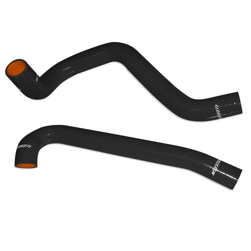 Mishimoto MMHOSE-WR4-97BK Silicone Hose Kit Compatible With Jeep Wrangler 4Cyl 1997-2006 Black