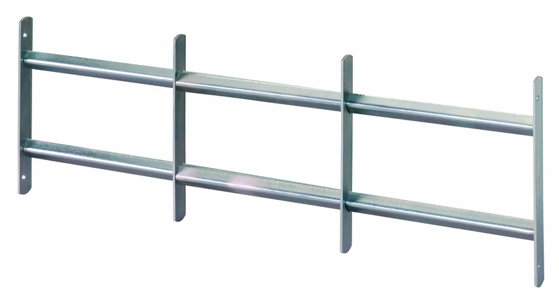 Alberts 553678 Window Grille Venlo | extendable | galvanised Blue | 300 x 500-650 mm - Image 1