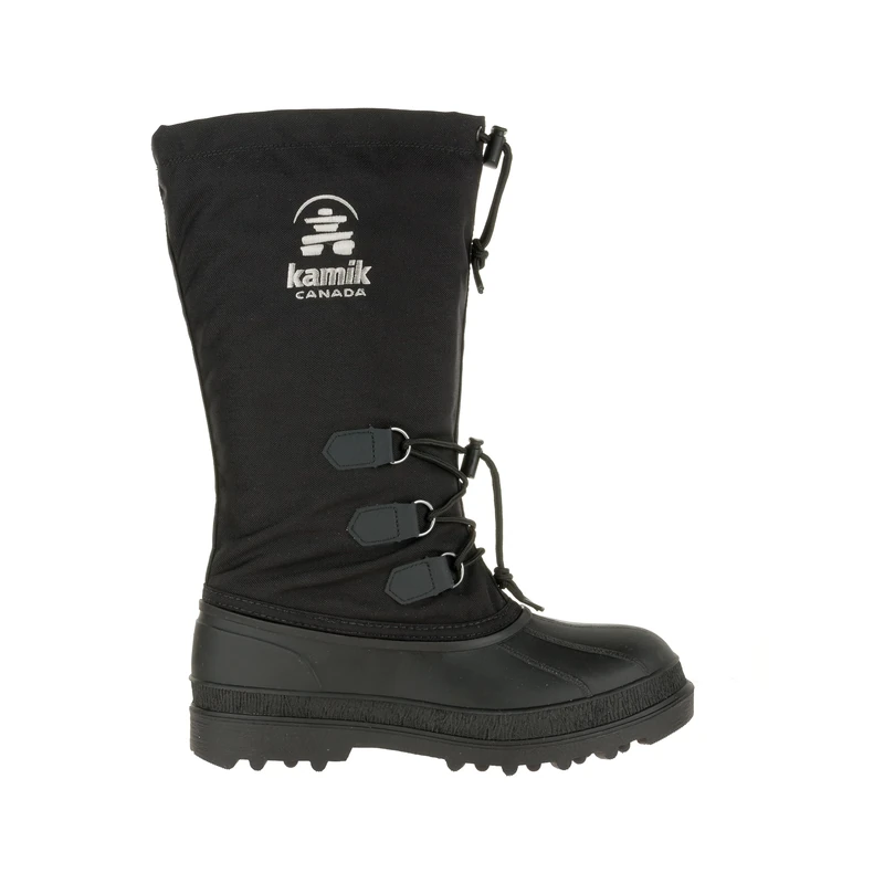Kamik Men's Canuck Snow Boots, Black, 10 UK