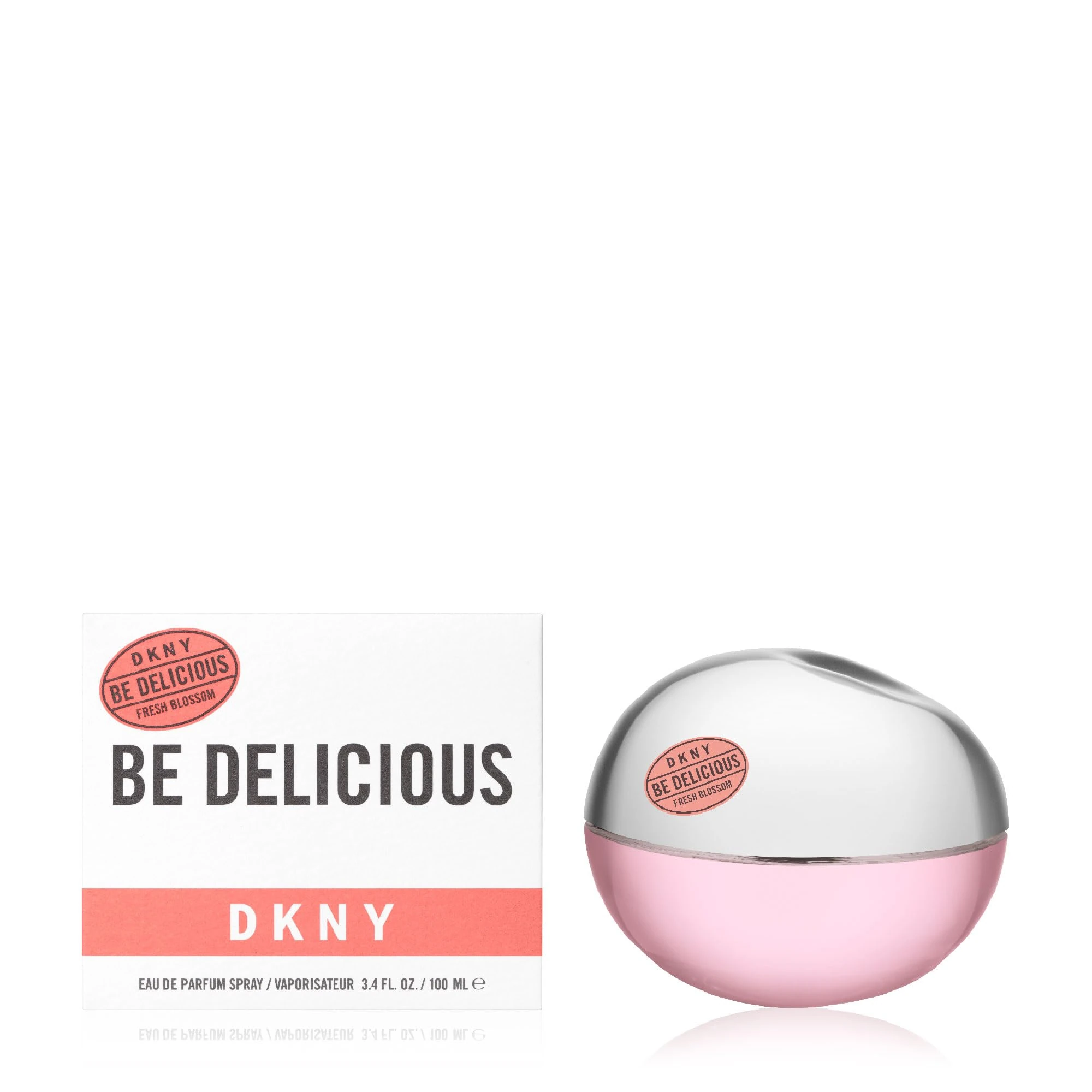 Be Delicious Fresh Blossom by DKNY Eau de Parfum For Women, 100ml, Black