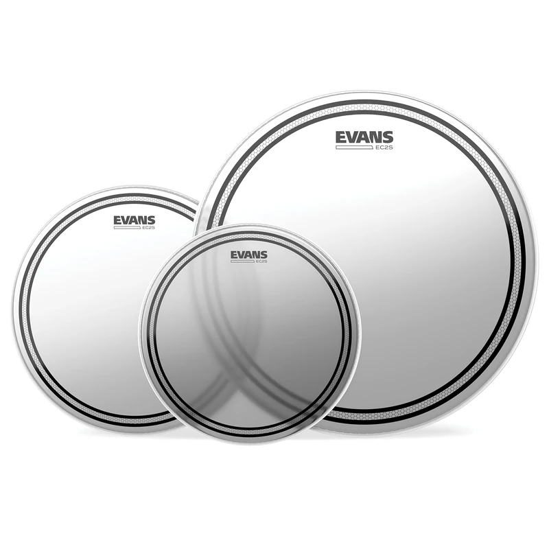 Evans Drum Heads - EC2S Tompack, Coated, Fusion (10, 12, 14 Inch)