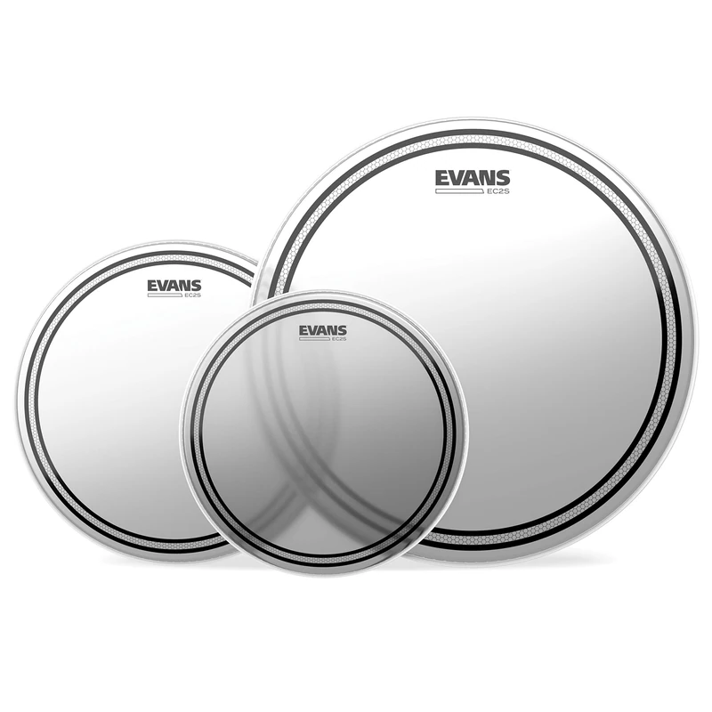 Evans EC2S Tompack Coated Drum Heads (12, 13, 16 Inch)