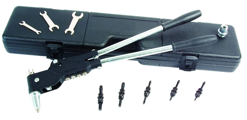 Laser 3597 Long Handle Swivel Head Riveter Set