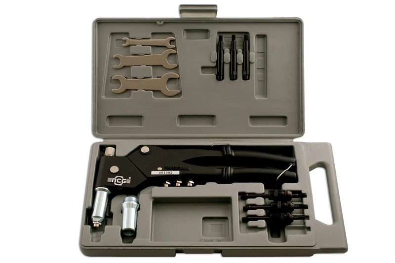 Laser 3713 Swivel Head Riveter Set