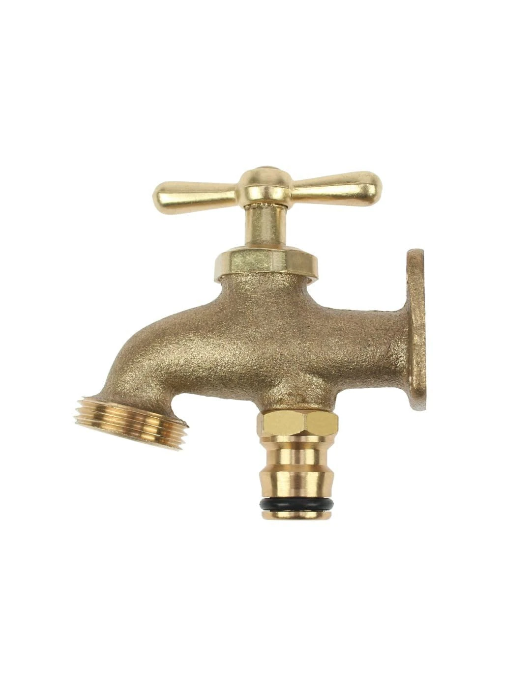 Darlac Take Anywhere Outside Tap - Solid Brass Outdoor Tap Compatible with Hose Fittings - Ideal Garden Tap for Allotments, Stables and Builder Yards - No Plumbing Required