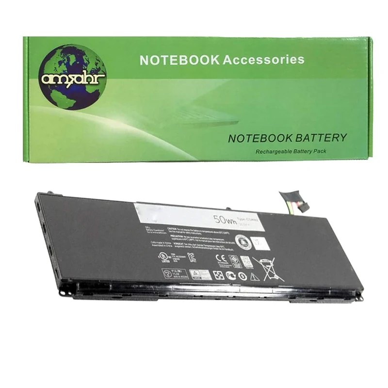 amsahr Replacement Battery with Stereo Earphone for DELL CGMN2/INSPIRON 11 3138/452111/11 3137/11 3000/N33WY/NYCRP