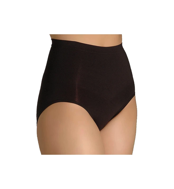 Bali Women’s Shaping Ultra Firm Control Seamless Shapewear Brief Fajas 2-Pack DFX204, Black, M