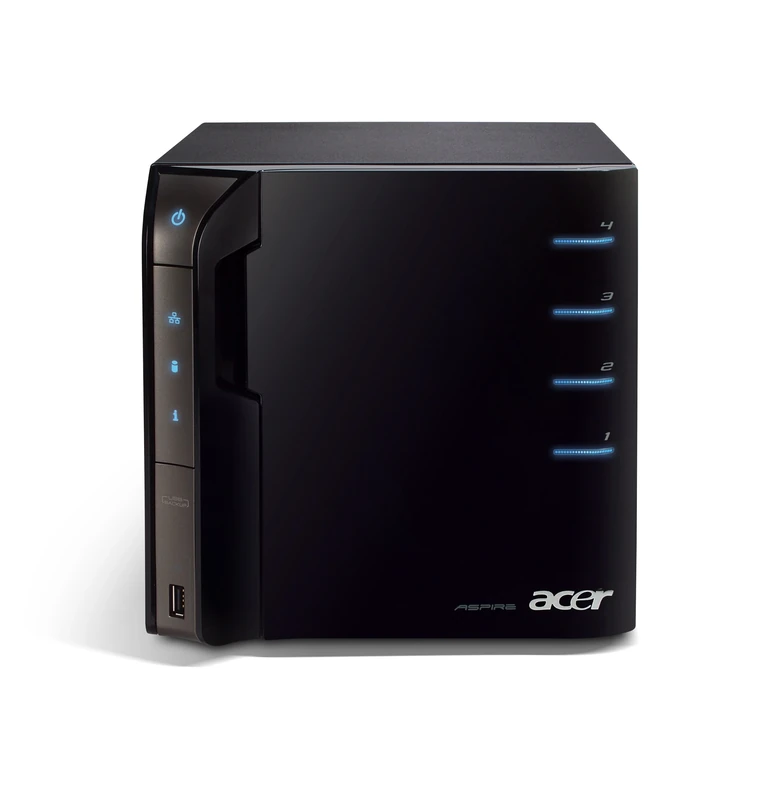 Acer easyStore H340 Desktop PC (Atom N230, 3x1TB, 2GB, Intel GMA 950, Windows Home Server)
