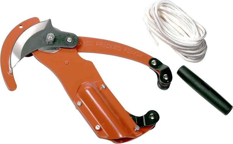 Bahco P34-37 Top Pruner with Triple Pulley, Red, 5 m - Image 1