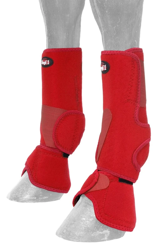 Tough 1 Performers 1st Choice Combo Boots, Red, Medium
