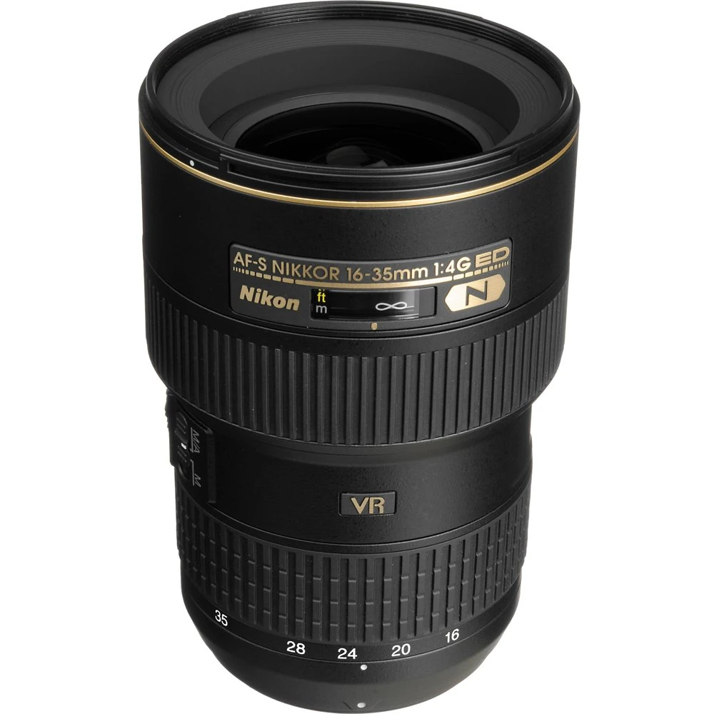 Nikon 2182 16-35mm F4G ED AF-S VR Zoom Nikkor Lens, Black
