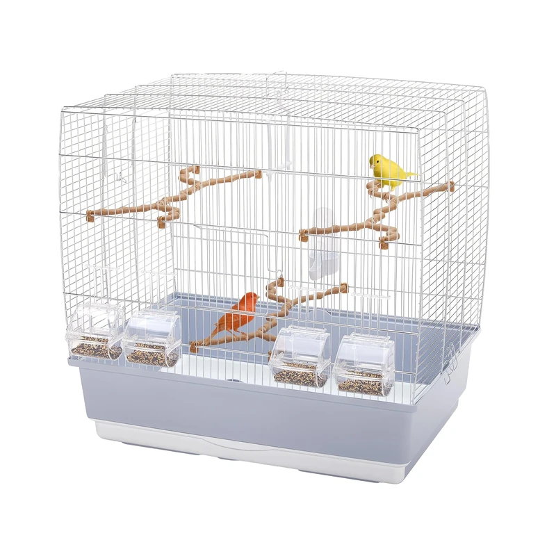 Imac birdcage irene 4 grey/white, 59 x 38 x 56 cm