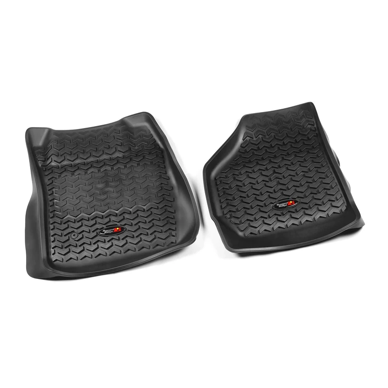Rugged Ridge All-Terrain 82902.07 Black Front Row Floor Liner For Select Ford F-250 and F-350 Models