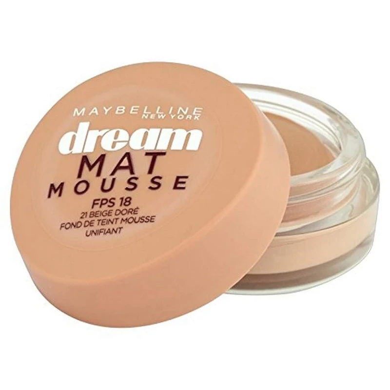 Maybelline Newyork Dream Matte Mousse Foundation - 21 Golden Beige