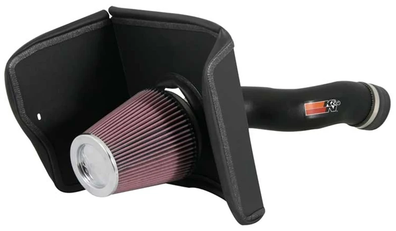 K&N 63-9031-1 Washable and Reusable Car Performance Intake Kit, Red