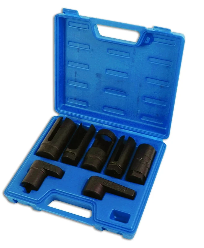 Laser 3750 Lambda Sensor Socket Set 3/8"D, 1/2"D 7pc