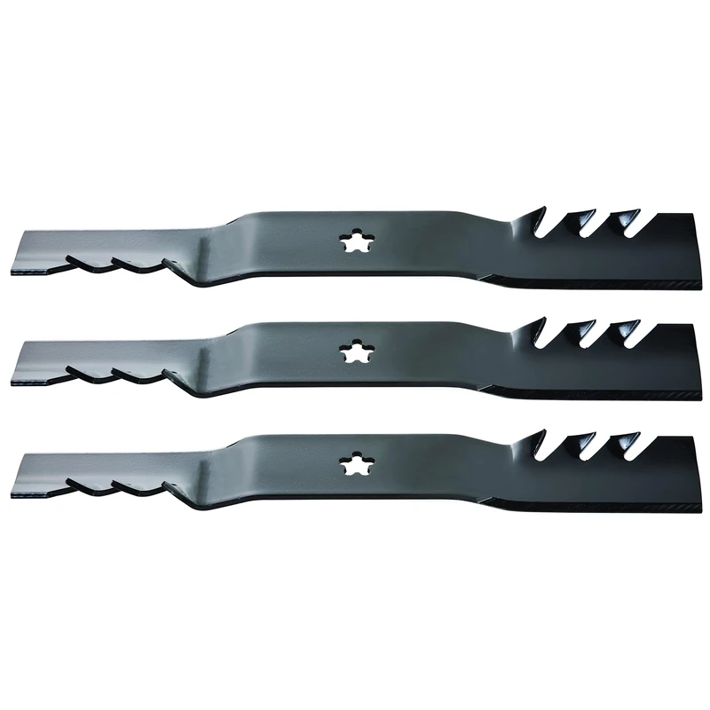 Oregon Mower Blades, 3 Pack, Gator G3 Mulching Lawnmower Replacement Blades, 18-4/9" Length, 54" Deck (95-605-3),Black