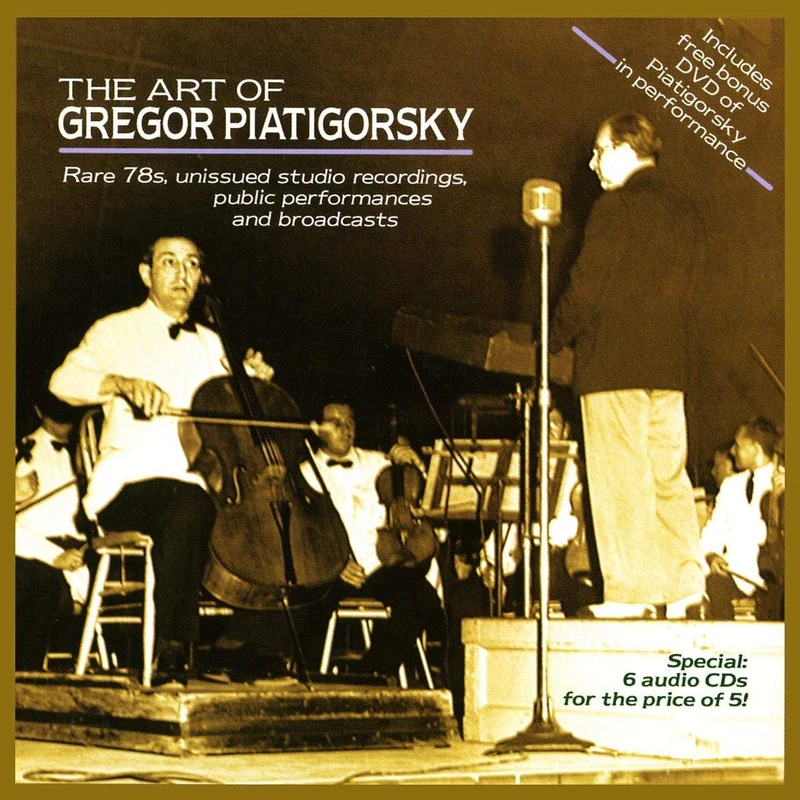 The Art of Gregor Piatigorsky (6CD+1DVD)