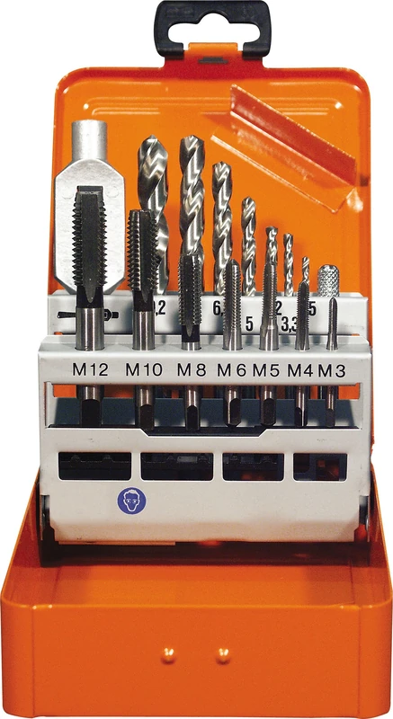 PROJAHN 91013 short machine tap set HSS-G M3-M12 15pcs - Image 1