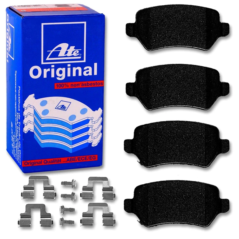 ATE Original Brake Pads - Pad Set - for Disc Brake - 13.0460-2868.2 - ECE-R90 Road Legal