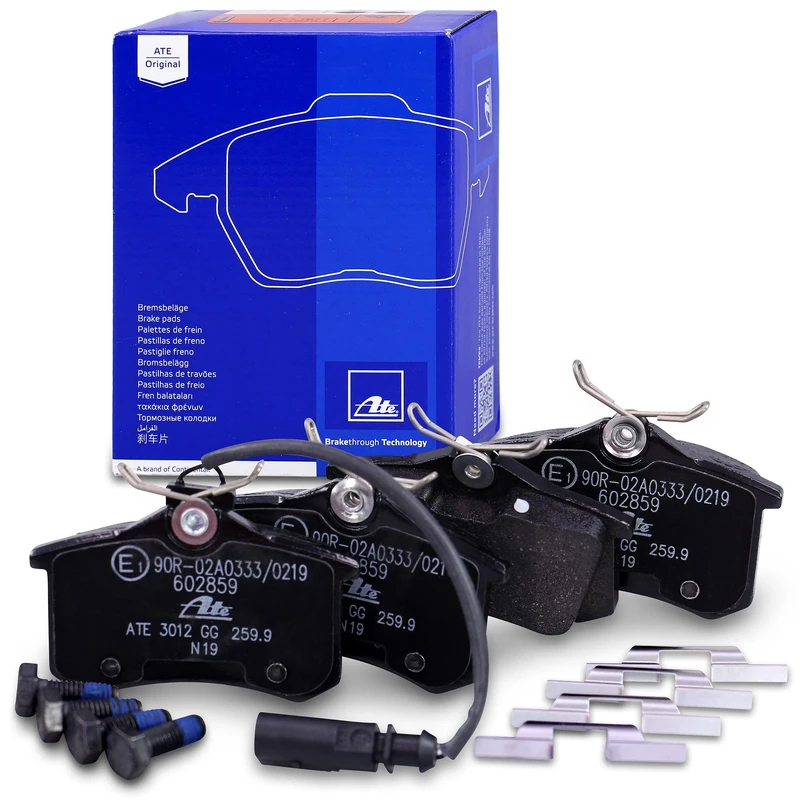 ATE 13046028592 Disc Brake Shoe Set