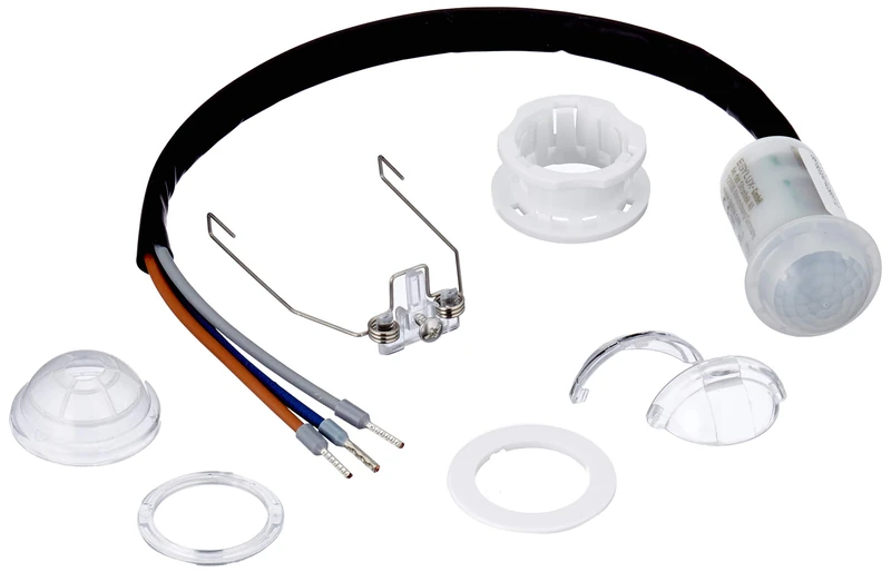 ESYLUX Movement Sensor, Ceiling Motion Sensor 360 Degrees, 6 M, 230 V, MD 360i 6 Mini C, White, 5142212