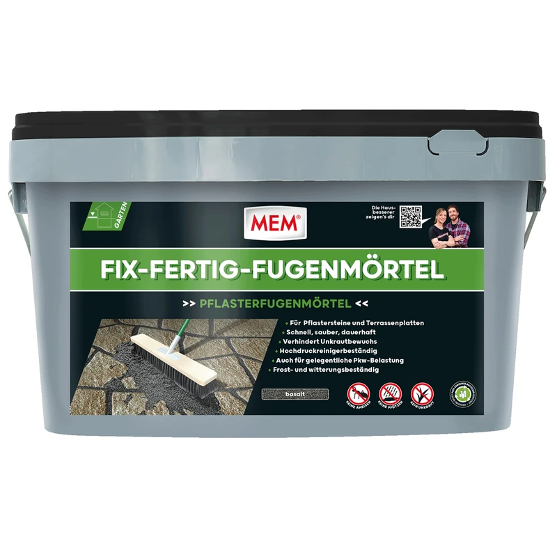 MEM Fix Ready Grout Basalt 25 kg