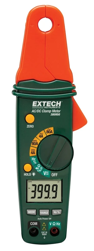 Extech Instruments 380950 80 A Mini AC/DC Clamp Meter
