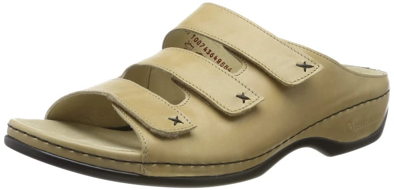 Berkemann Unisex Franziska Mule, Beige, 9.5 UK