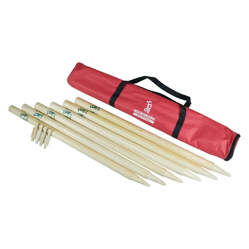 Kookaburra Pro Stumps - Senior 28", White - Image 1